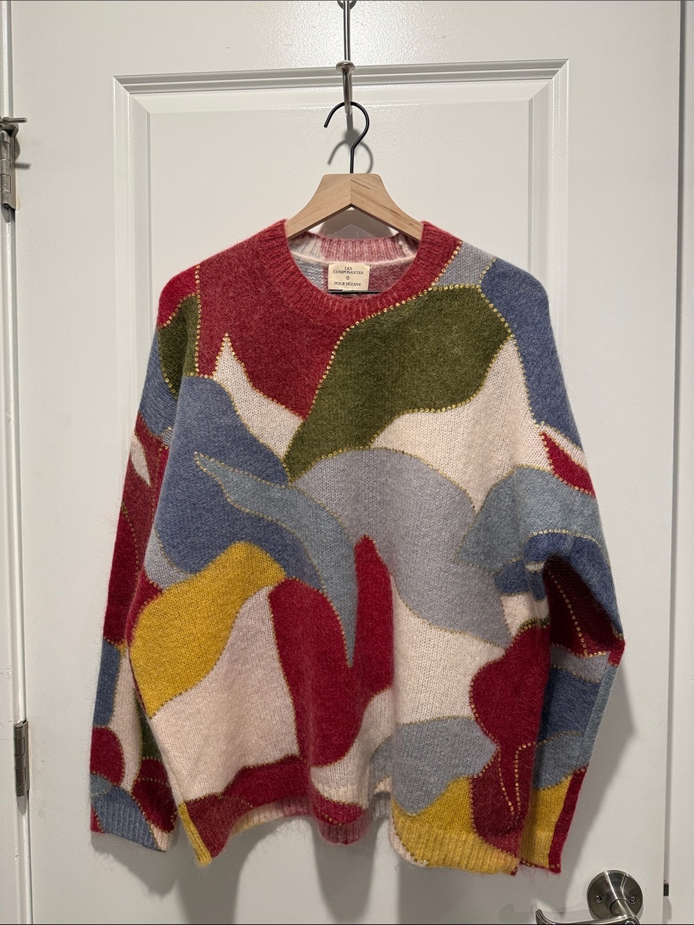 Sezane Hollie Jumper Multicolor - Size XXL